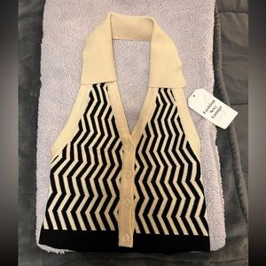Amazon Knit Halter Top